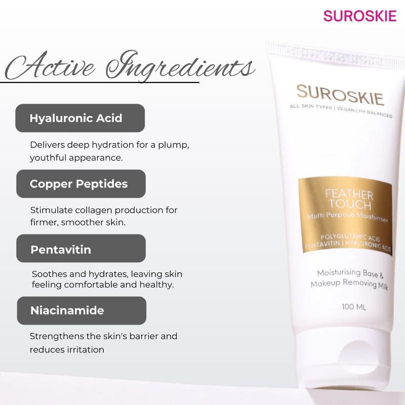 Feather Touch Moisturizer For Soft & Glowing Skin