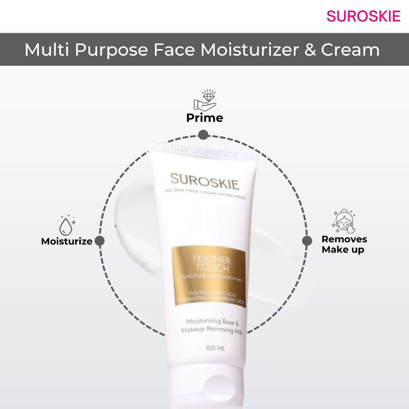 Feather Touch Moisturizer For Soft & Glowing Skin