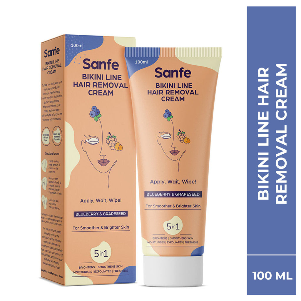 Bikini Line Hair Removal Cream Lavendar & Aloe Vera
