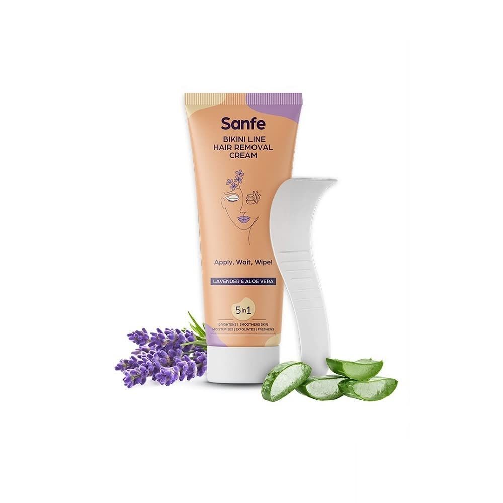 Bikini Line Hair Removal Cream Lavendar & Aloe Vera