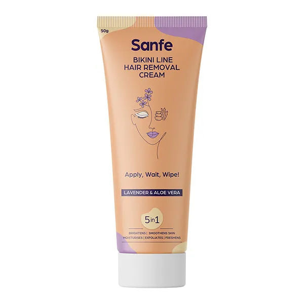 Bikini Line Hair Removal Cream Lavendar & Aloe Vera