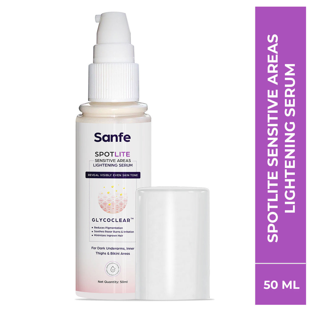 Spotlite Sensitive Body Serum For Dark Underarms, 2% Glycolic Acid & 4% Niacinamide