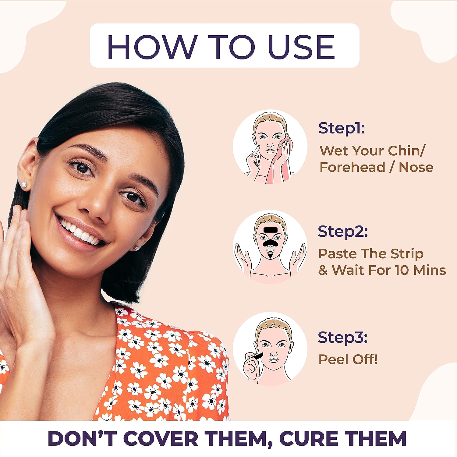 Beauty Deep Cleansing Forehead Chin And Nose Strips
