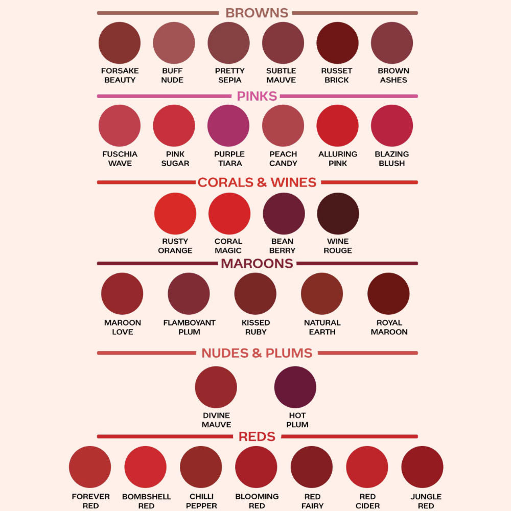 Weightless Matte Finish Lipstick