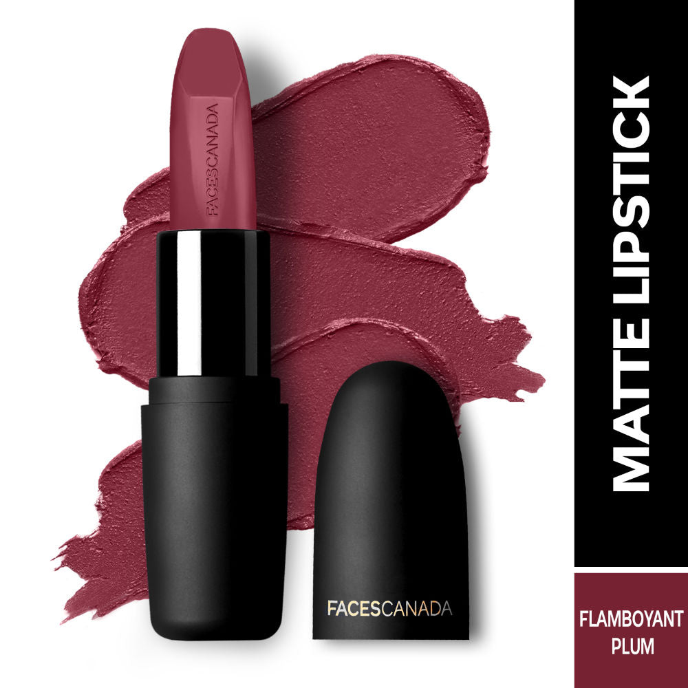 Weightless Matte Finish Lipstick - Flamboyant Plum 12