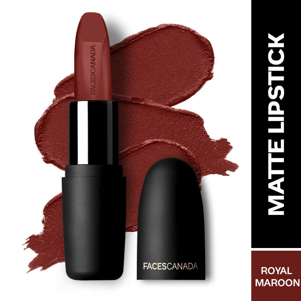 Weightless Matte Finish Lipstick - Royal Maroon 16