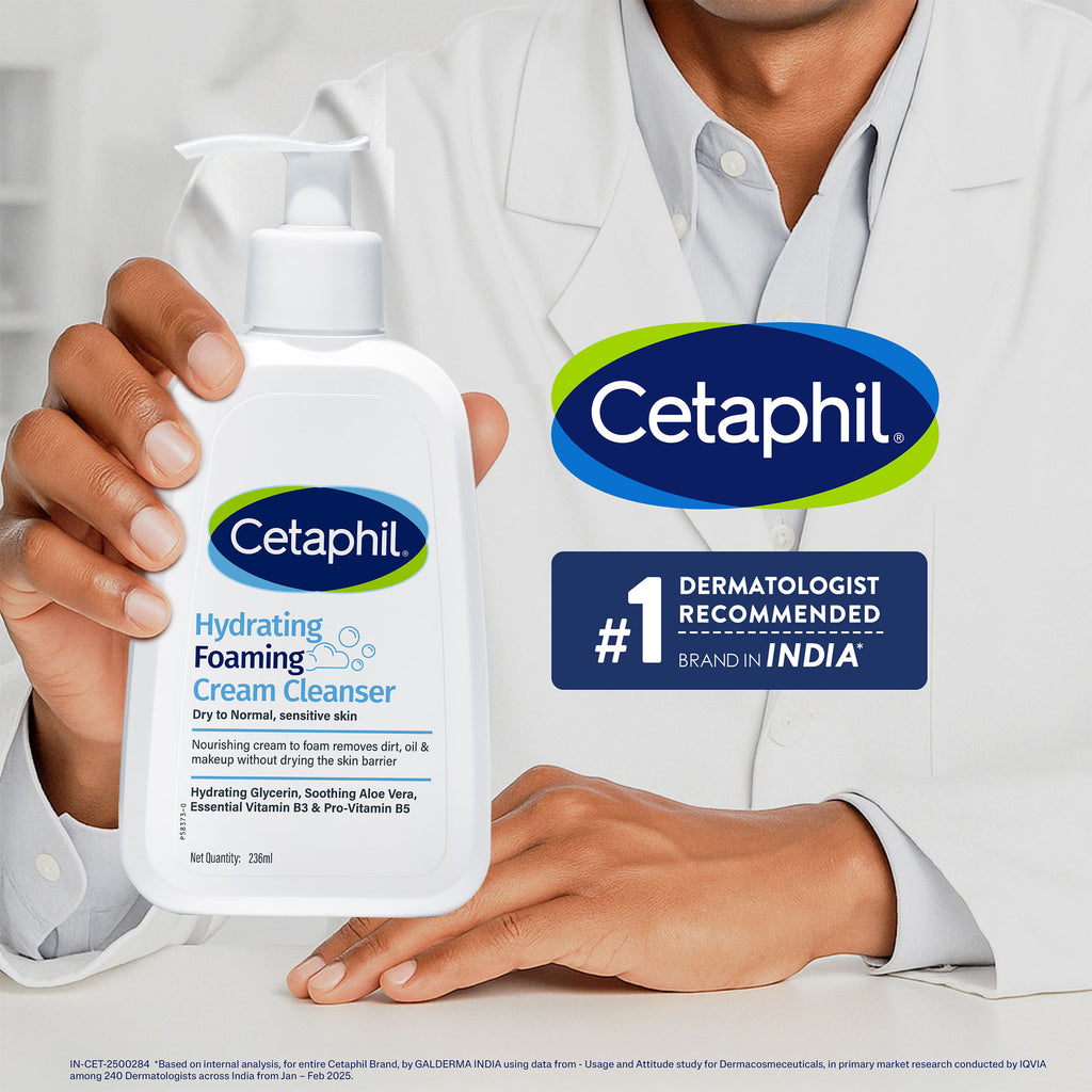 Hydrating Foaming Face Wash For Men, Cleanser With Niacinamide & Aloe Pollution Defense