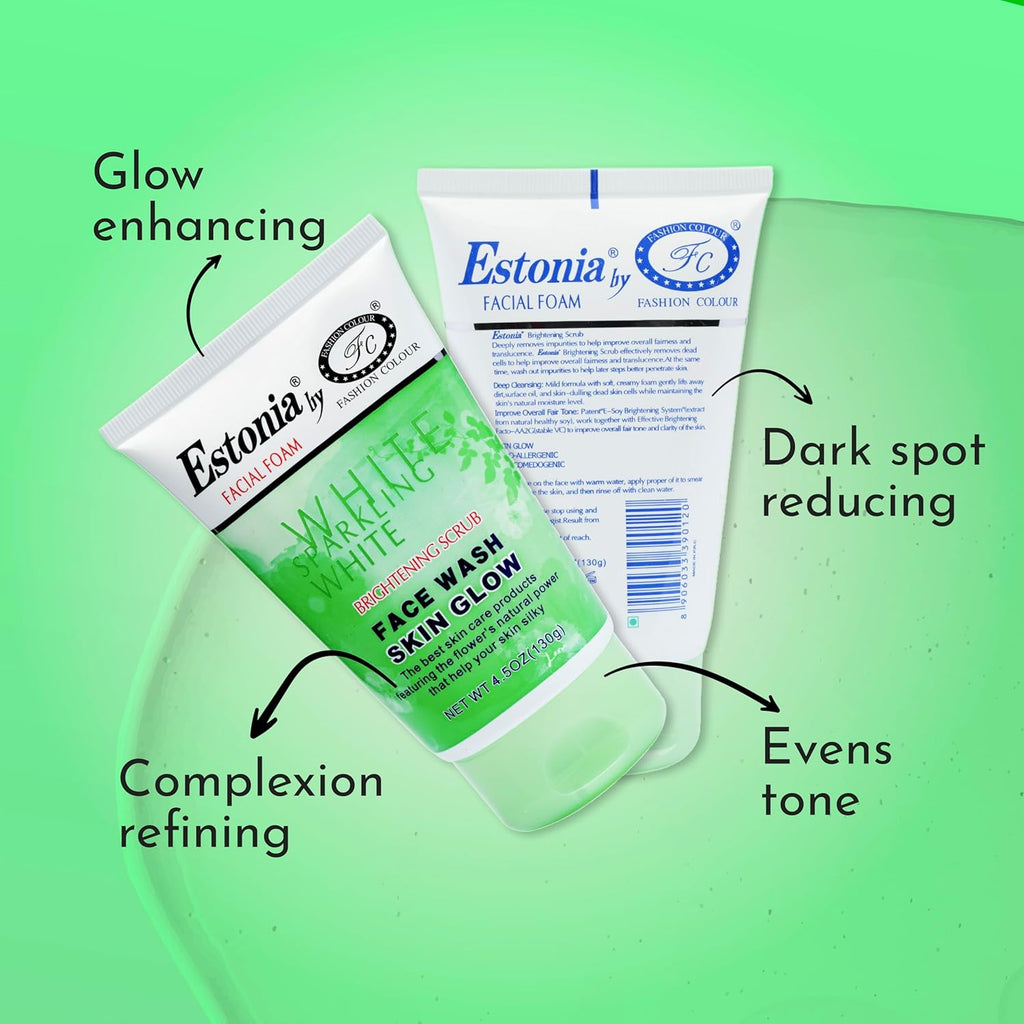 Estonia Sparkling White Face Wash