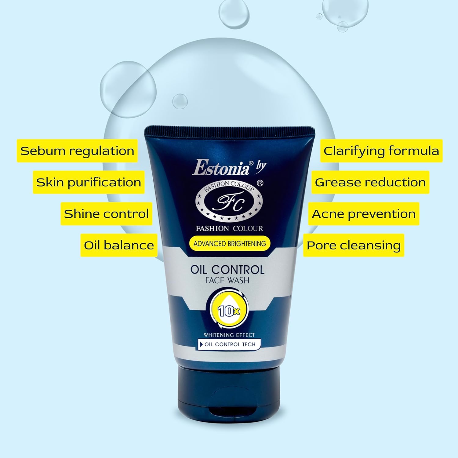 Estonia Oil Control Face Wash For Men