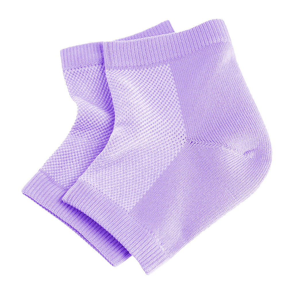 Cotton Silicone Moisturising Gel Heel Socks for Cracked & Dry Heels Foot Care for Softer Feet