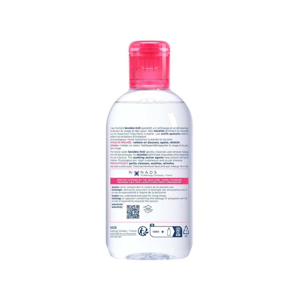 Dermatological Micellar Water Sensibio H2O - Gently Removes Makeup Prevents Clogged Pores