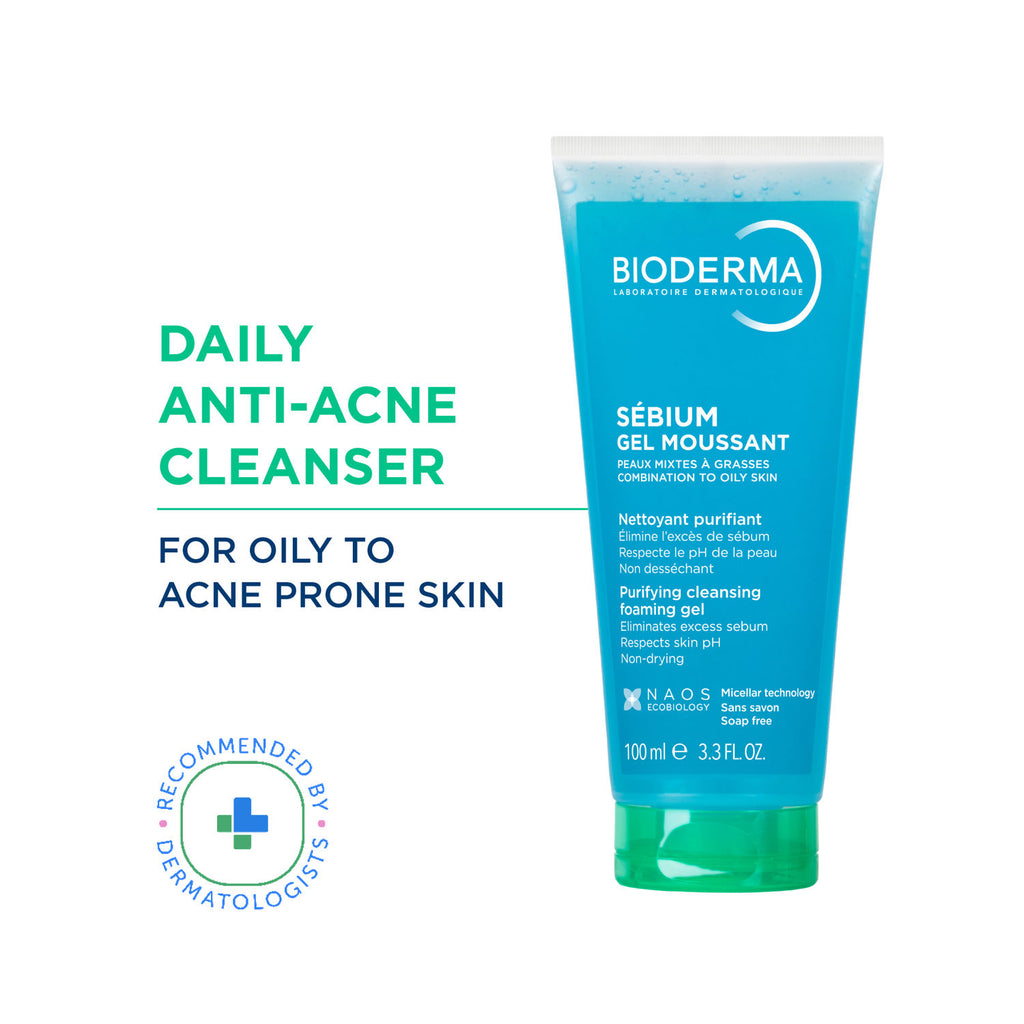 Cleanser - Sebium Gel Moussant - Acne Defence Cleanser For Oily Acne Prone Skin