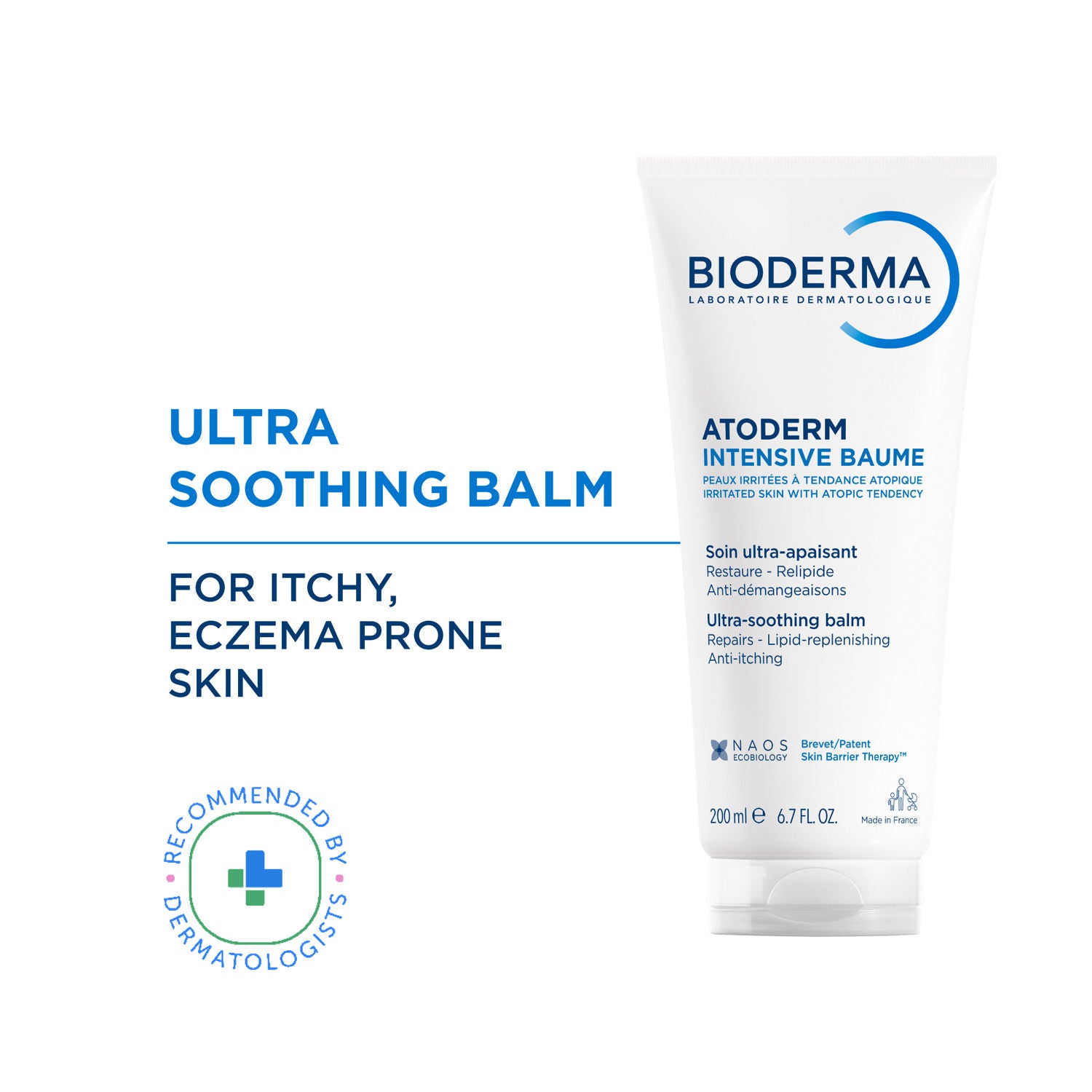 Anti-Itching Balm-Atoderm Intensive Baume-Ceramides & Canola Oil-Eczema Prone Skin