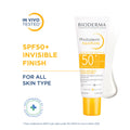 Photoderm Aquafluide SPF 50+ PA++++ Invisible Sunscreen for All Skin Types | In Vivo Tested