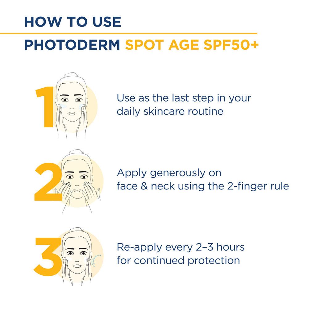 Photoderm Spot-Age SPF 50+ PA++++ Anti-Ageing Sunscreen for Dark Spots | In Vivo Tested