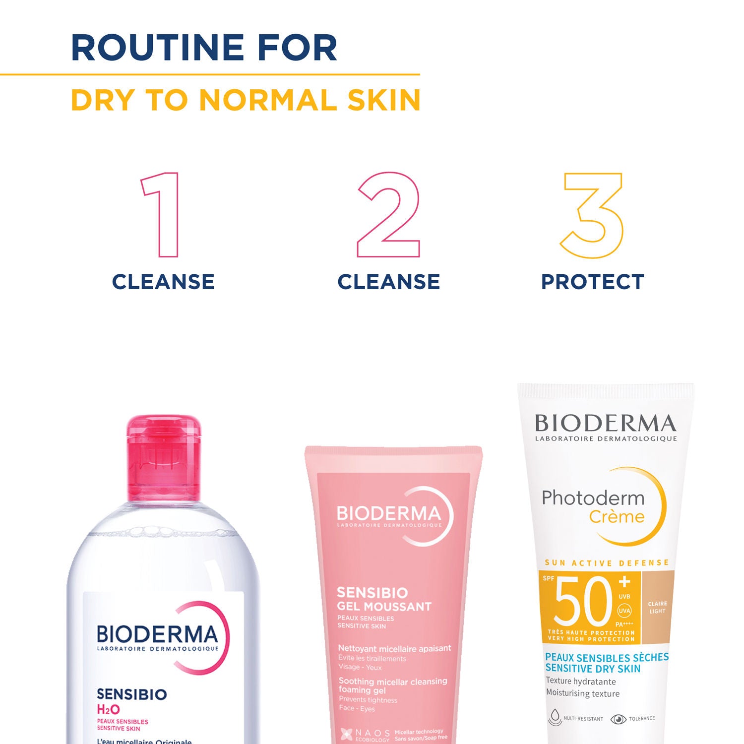 Photoderm Crème Claire SPF 50+ PA++++ Tinted Sunscreen with 8H Hydration | In Vivo Tested
