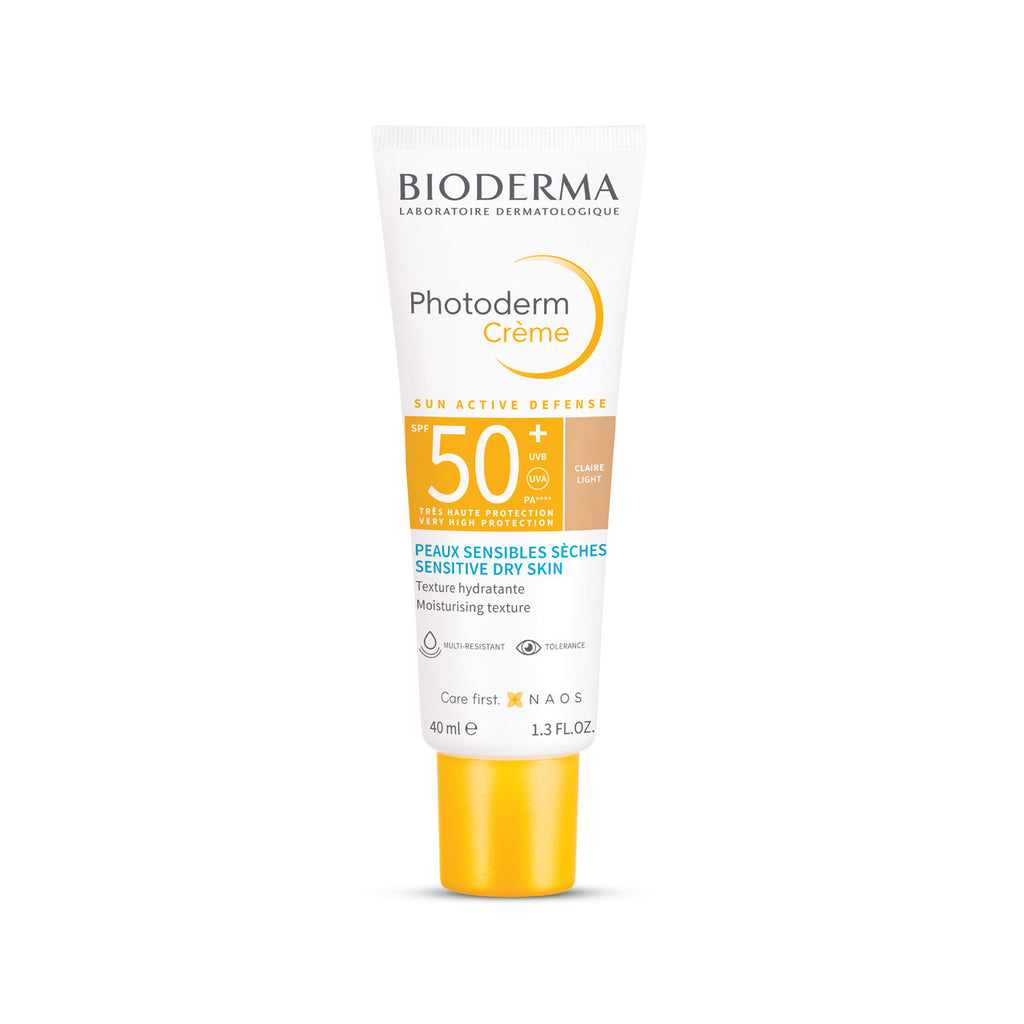 Photoderm Crème Claire SPF 50+ PA++++ Tinted Sunscreen with 8H Hydration | In Vivo Tested