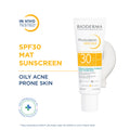Photoderm AKN Mat SPF 30 PA+++ Sunscreen for Oily & Acne-Prone Skin | In Vivo Tested