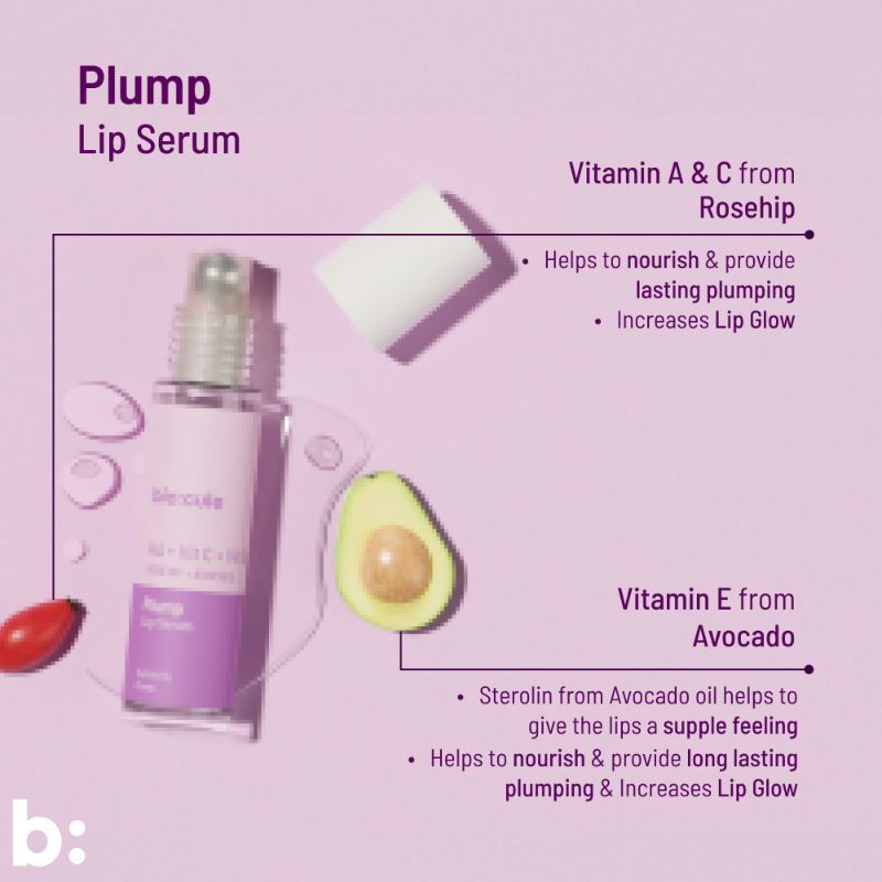 Vitamin C Rosehip Plump Lip Plumping Serum Roll-on