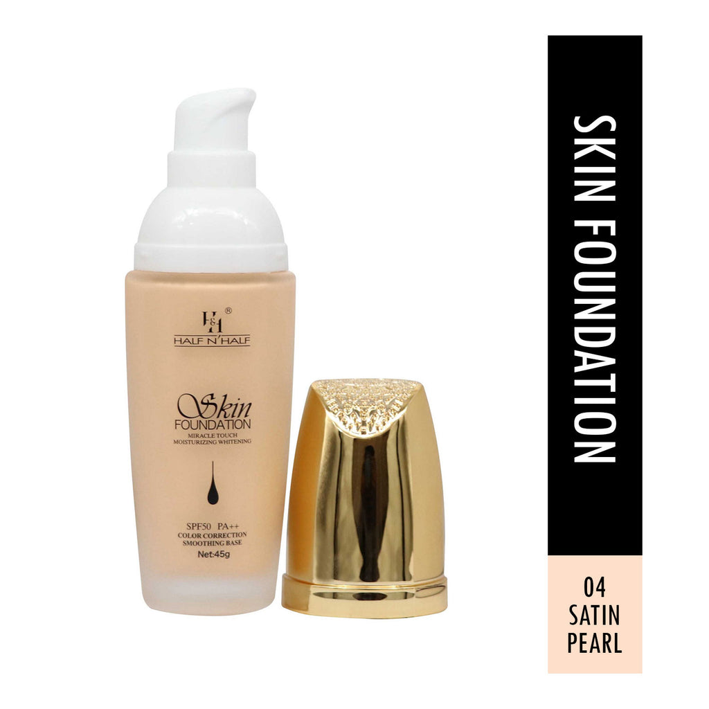 Skin Foundation Miracle Touch Moisturizing Whitening With SPF 50 Pa++