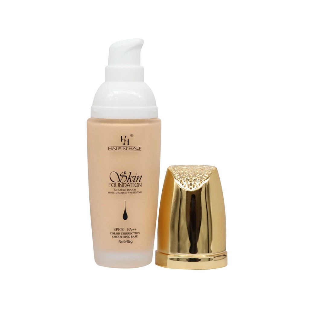 Skin Foundation Miracle Touch Moisturizing Whitening With SPF 50 Pa++