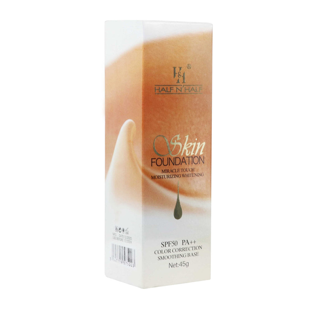 Skin Foundation Miracle Touch Moisturizing Whitening With SPF 50 Pa++