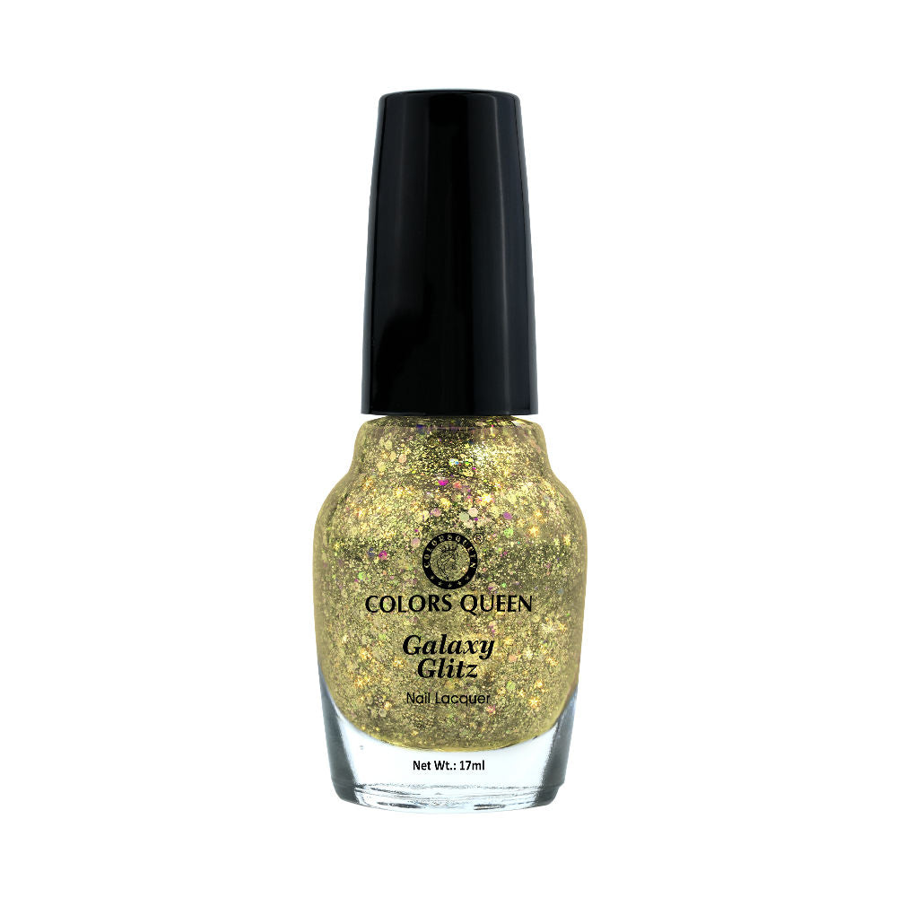 Galaxy Glitz Nail Paint - I See Gold