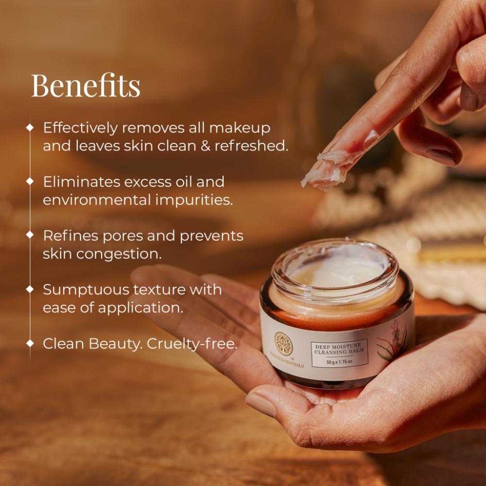 Deep Moisture Cleansing Balm - Natural Daily Makeup Remover