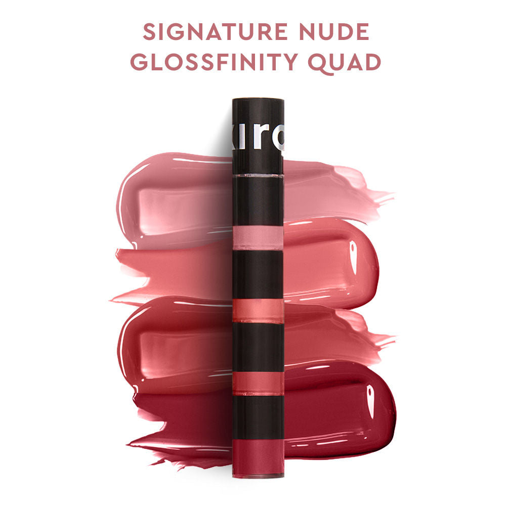 Four Play Glossfinity Liquid Lipstick - Signature Nude Pink Quad