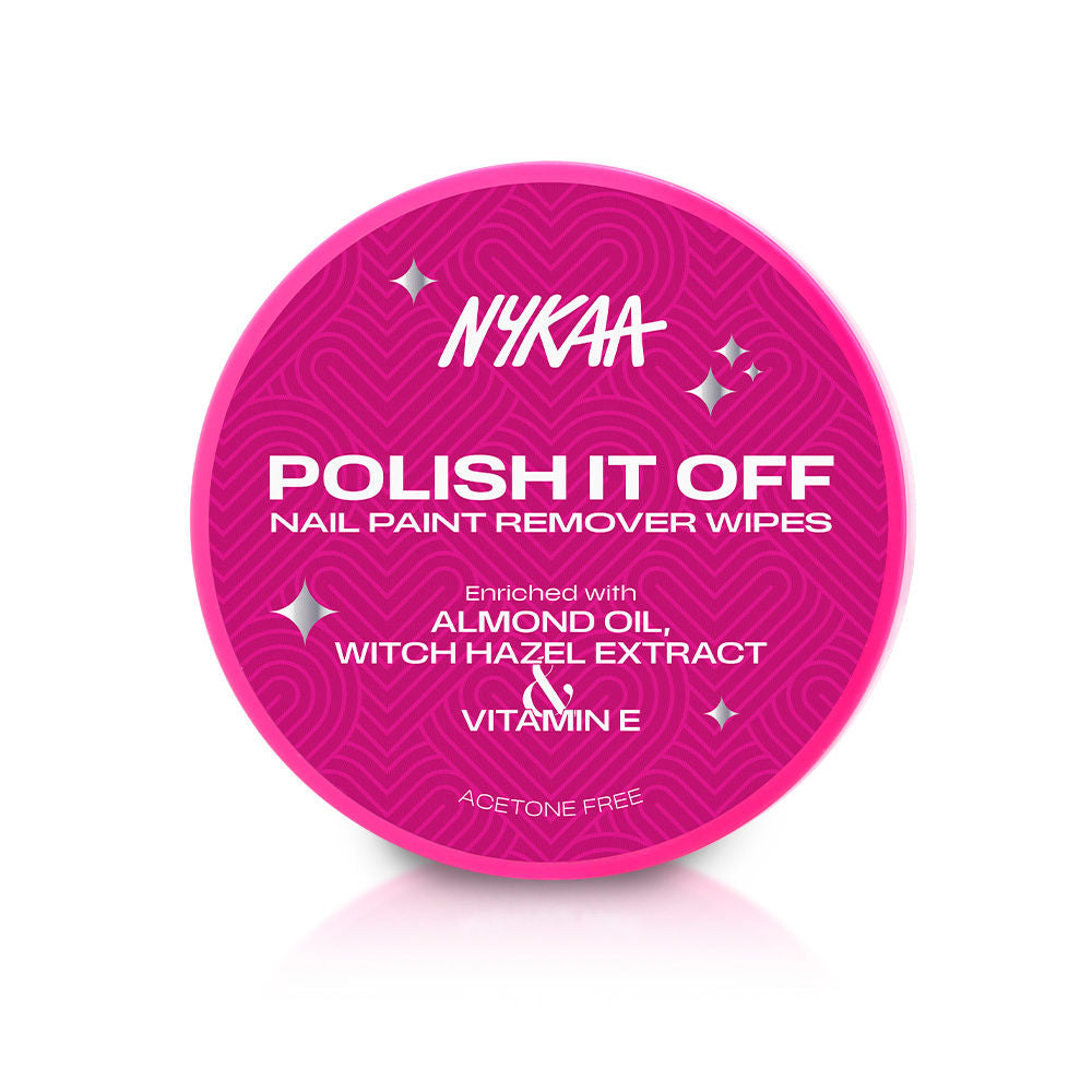 Nykaa Cosmetics Polish It Off Nail Paint Remover Wipes