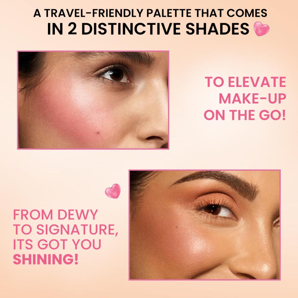 Glow Play Blush & Highlighter 01 Flamingo