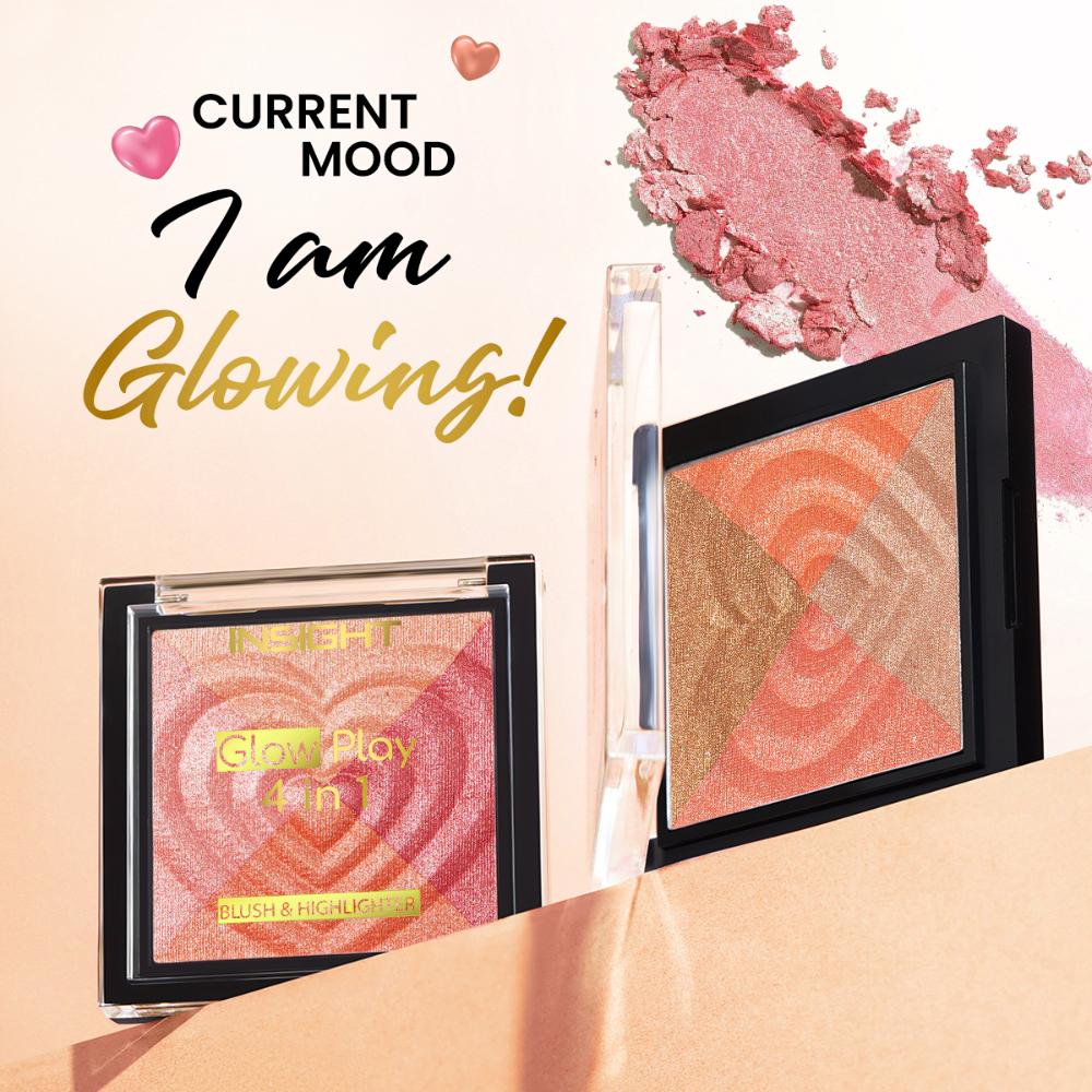 Glow Play Blush & Highlighter 01 Flamingo