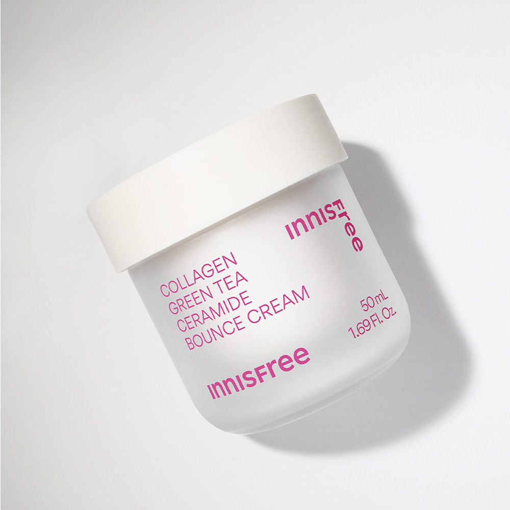 Collagen Booster Green Tea Cream - Firming & Hydrating Care