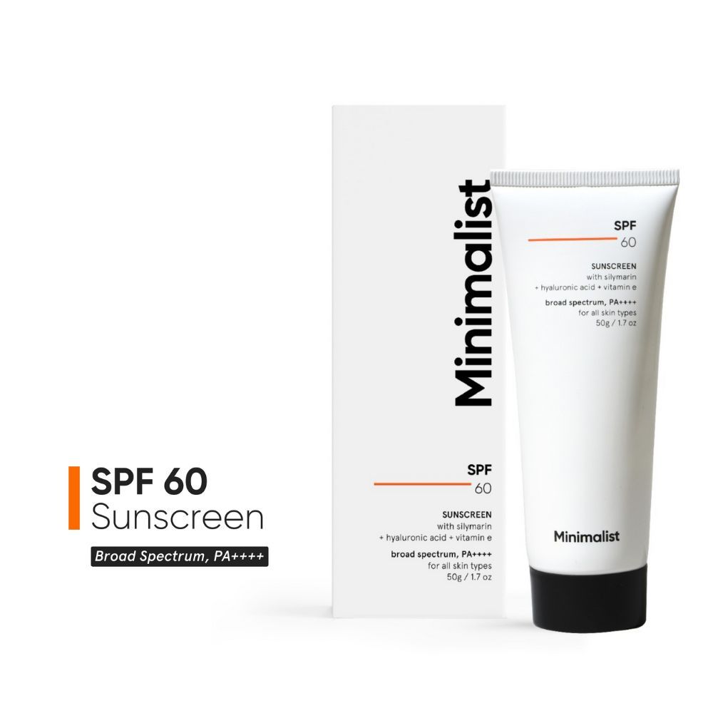 SPF 60 PA ++++ Sunscreen - Pregnancy & Lactation Safe For Sensitive Skin