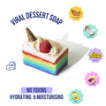 Rainbow Ice-Cream Loaf Soap