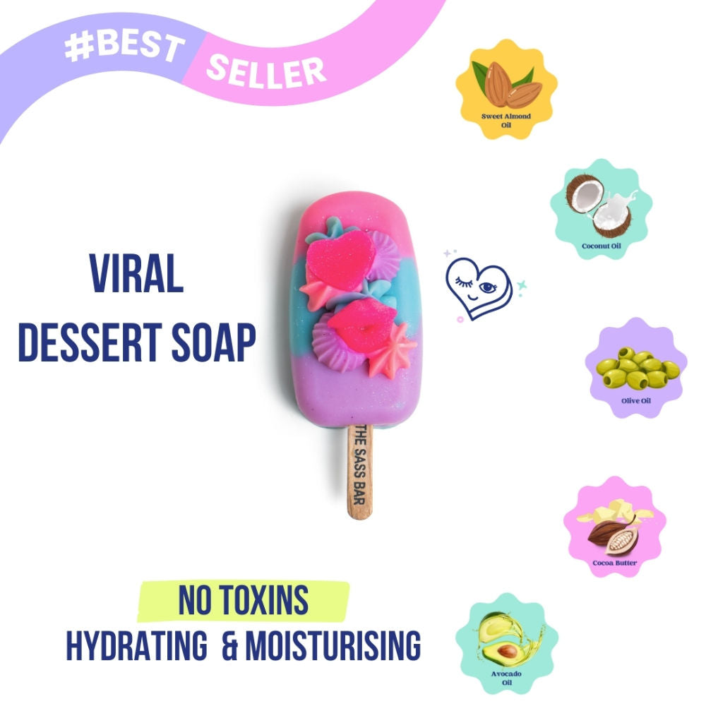 Flower Bomb Popsicle Soap