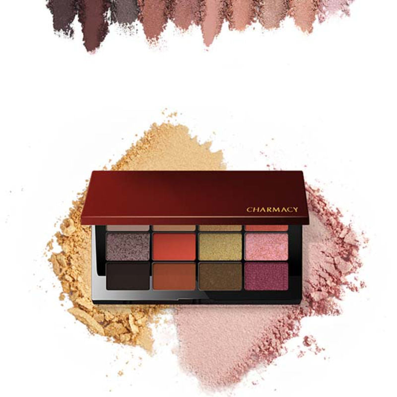 Eyeshadow 12 Colors Palette - Blendable, Highly Pigmented