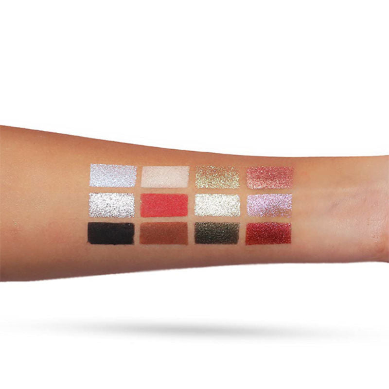 Eyeshadow 12 Colors Palette - Blendable, Highly Pigmented