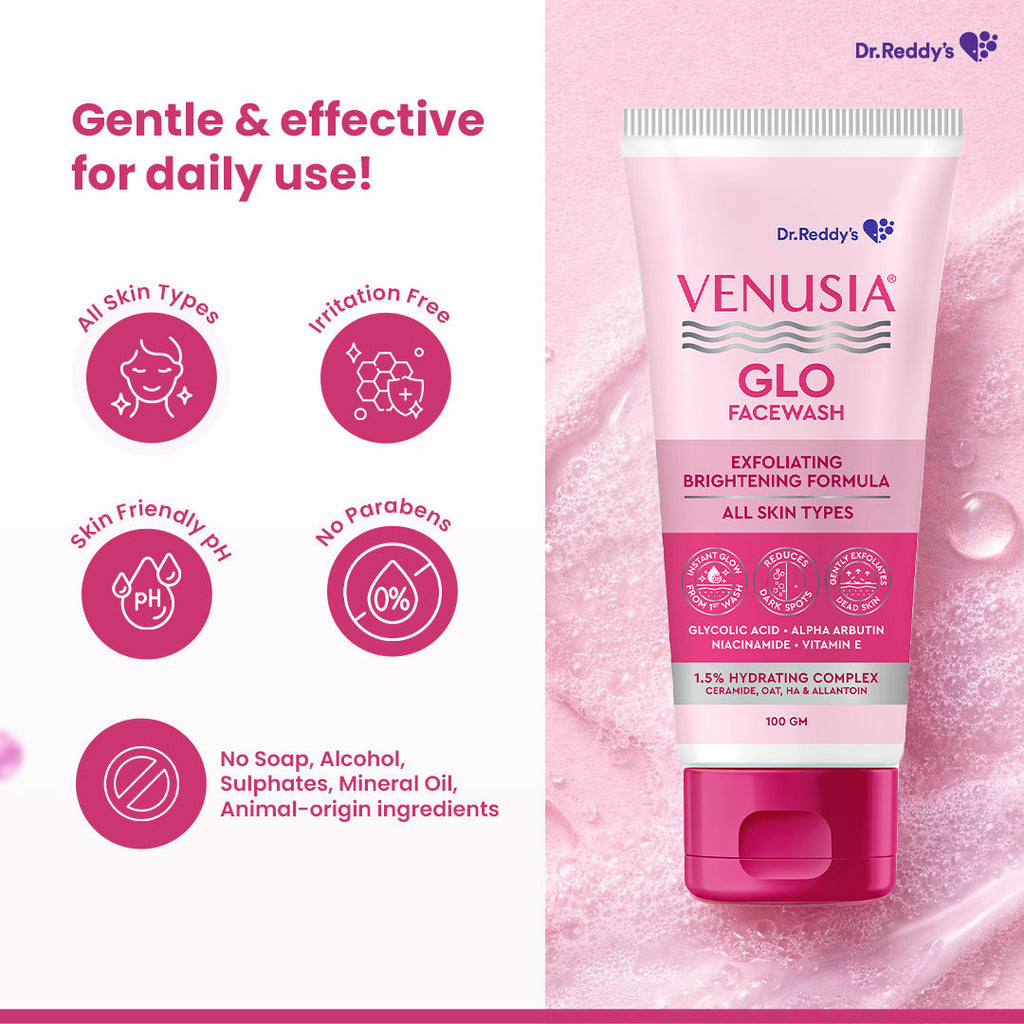 Glo Facewash With Brightening Formula