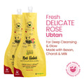 Fresh Daily Ubtan Face Pack - Delicate Rose for Deep Cleansing, Tightening & Instant Glow