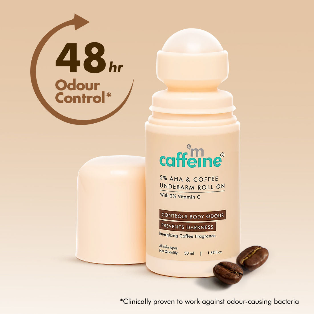5% AHA & Coffee Underarm Roll On