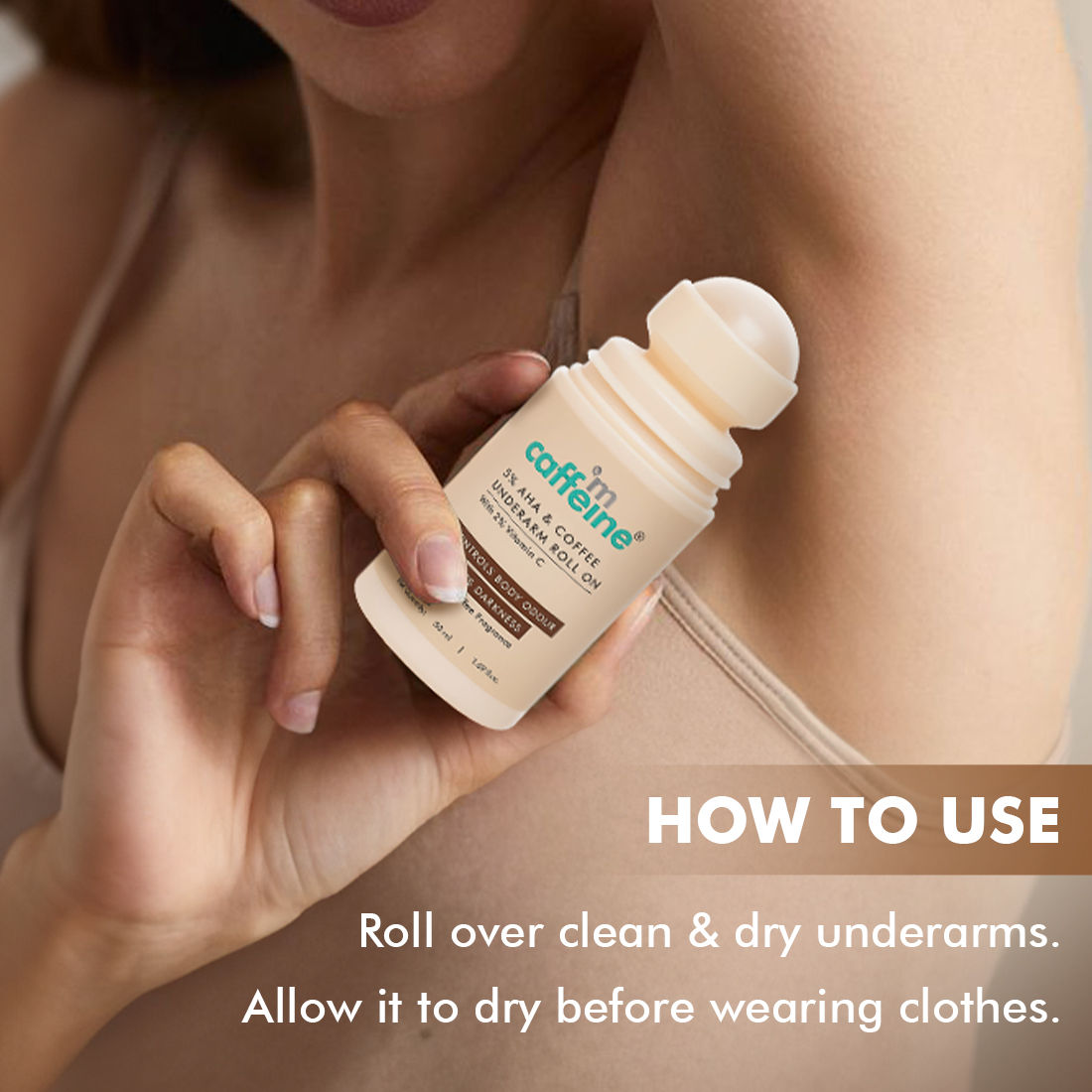 5% AHA & Coffee Underarm Roll On