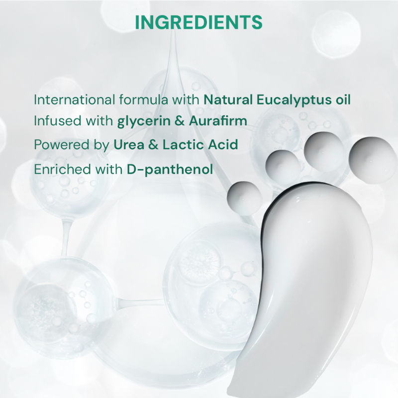 Foot Cream With Natural Eucalyptus Oil