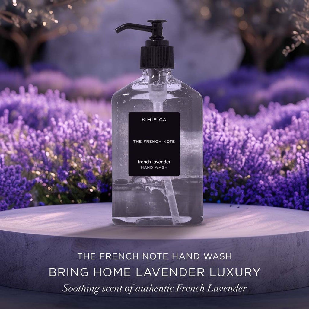 French Note with French Lavender Hand Wash