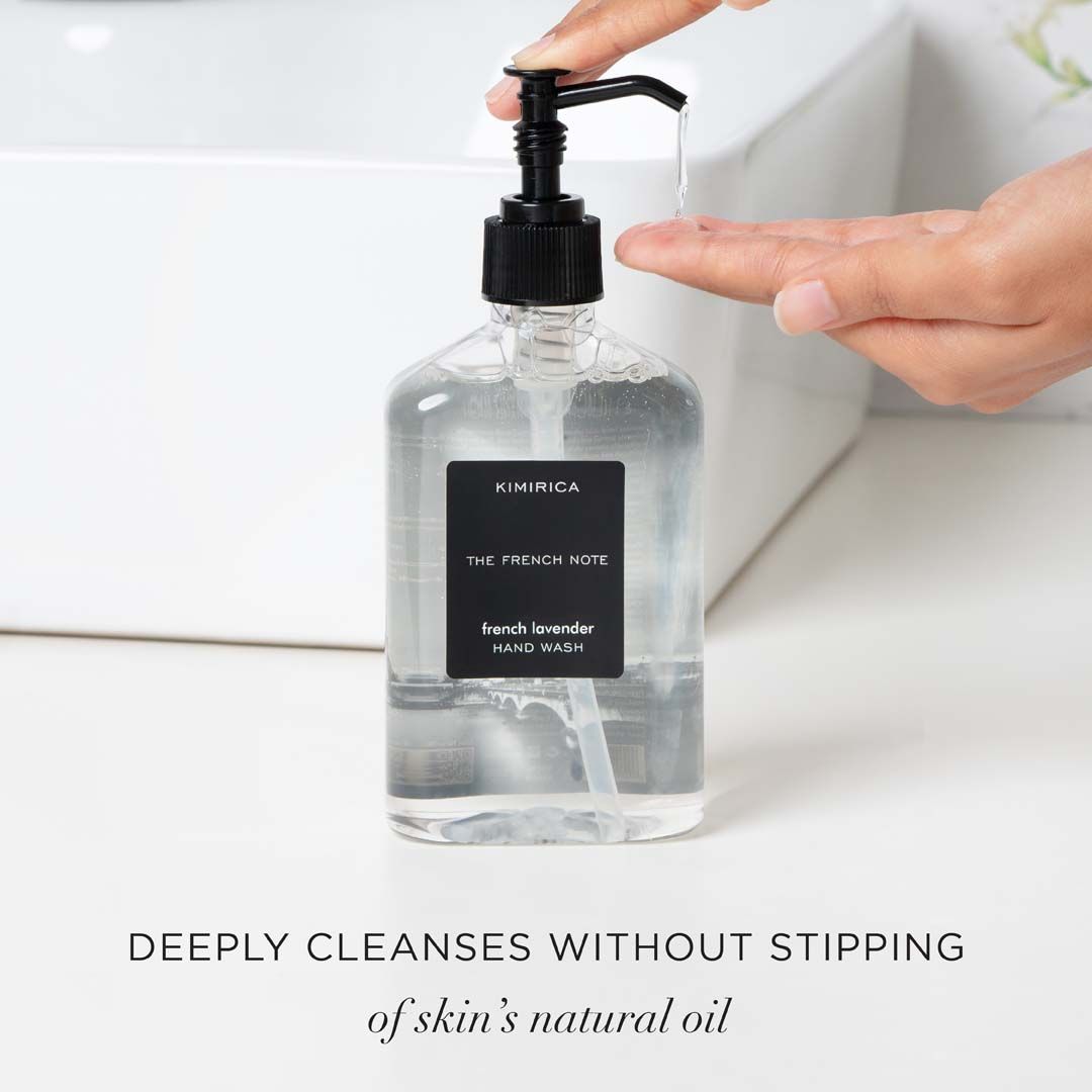 French Note with French Lavender Hand Wash