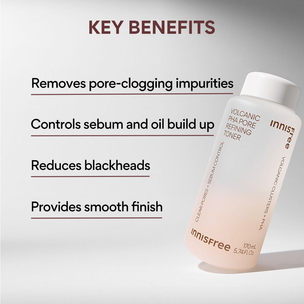 Jeju Volcanic Pore Toner 2X - Reduces Blackheads & Sebum