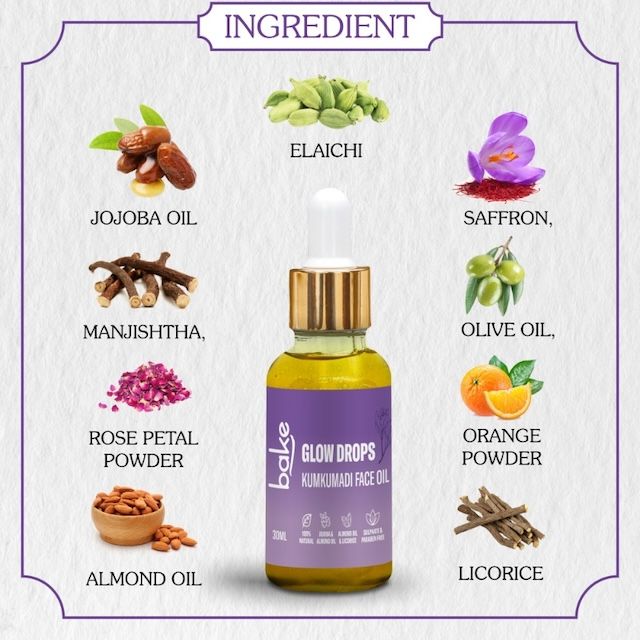 Kumkumadi Face Oil For Brightening & Glowing Skin