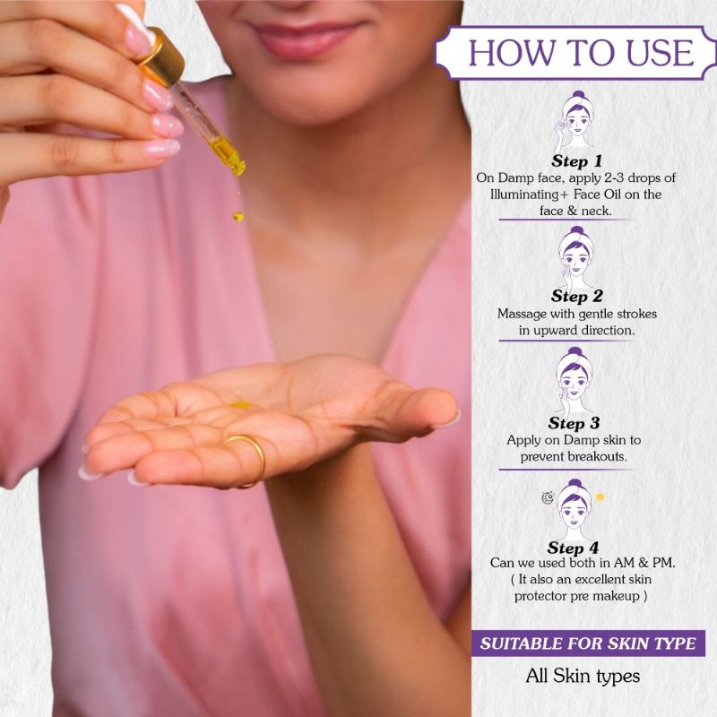 Kumkumadi Face Oil For Brightening & Glowing Skin