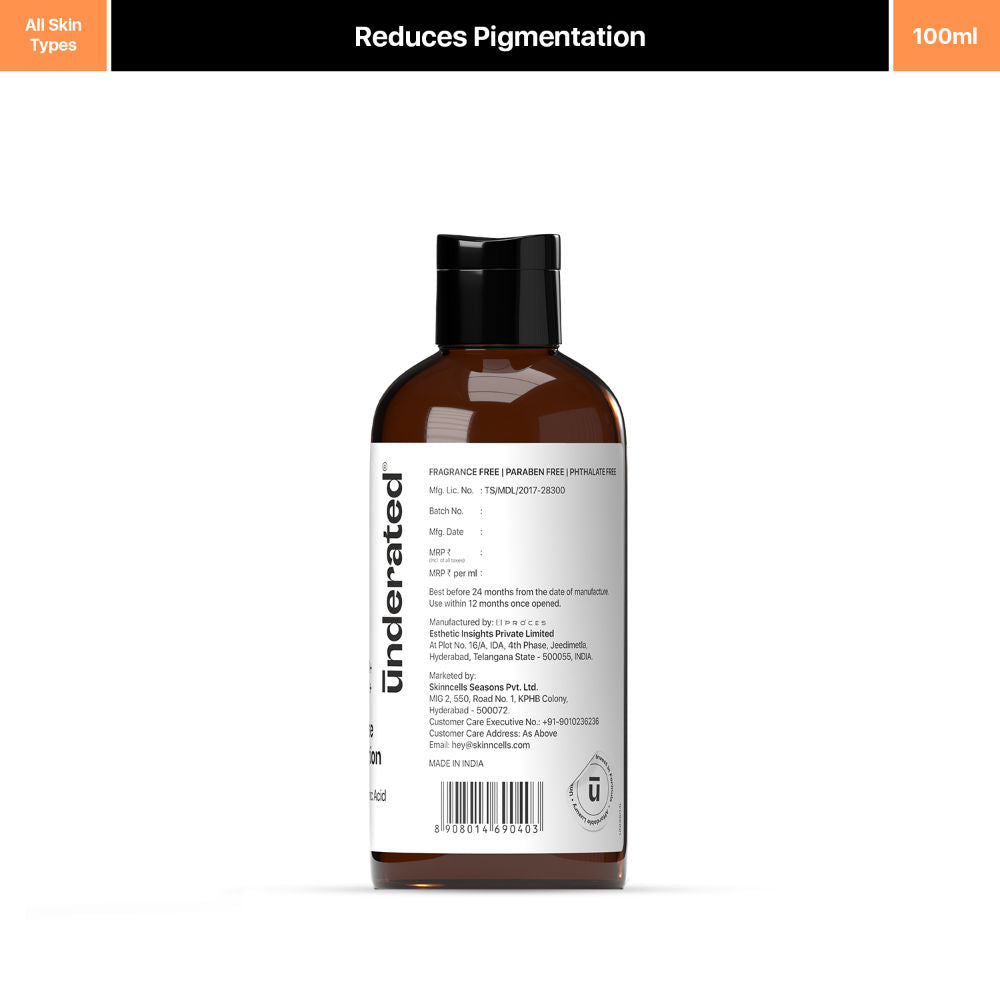 Multipurpose Toning Solution With 8% Glycolic Acid + 1% Salicylic Acid + 1% GDL