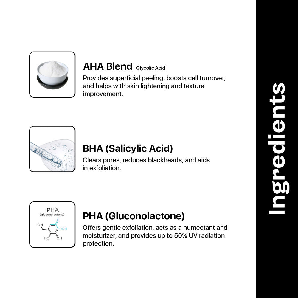 Multipurpose Toning Solution With 8% Glycolic Acid + 1% Salicylic Acid + 1% GDL